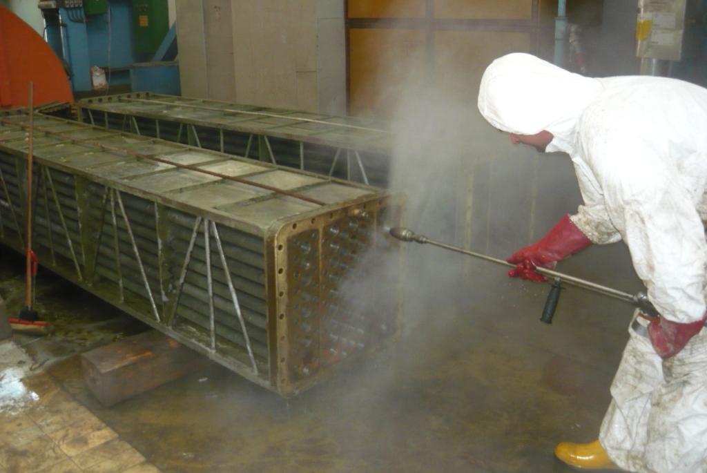 Heat exchanger bundle cleaning EKOTEAM
